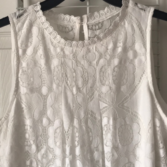 Alter’d State lace overlay sleeveless top size M - Picture 2 of 7